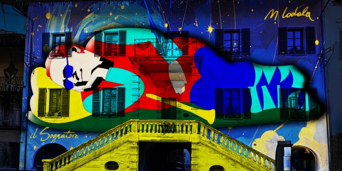 Limone Piemonte si accende d’arte: il Presepe Pop di Marco Lodola illumina il borgo