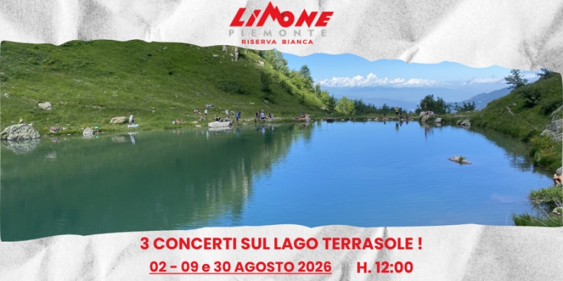 CONCERTI SUL LAGO TERRASOLE 2026